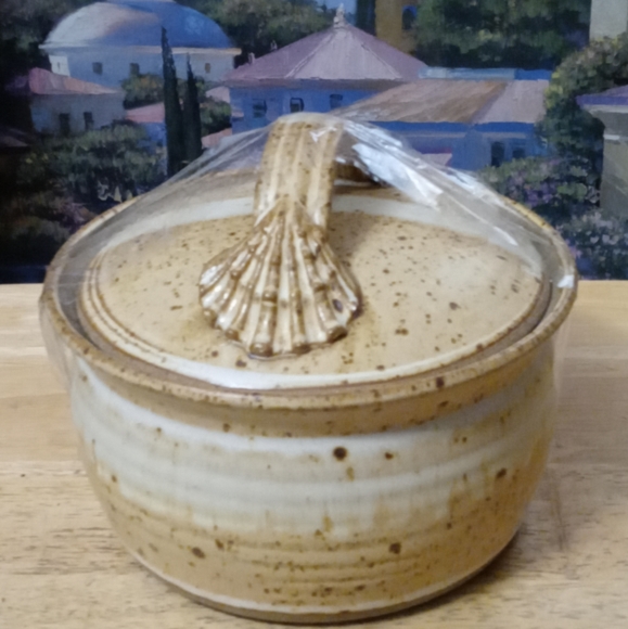 🇺🇸Signed Magnum Pottery Lidded Dish🍜Made In N.C. U.S.A.,Rob&Beth Magnum. - Picture 3 of 10